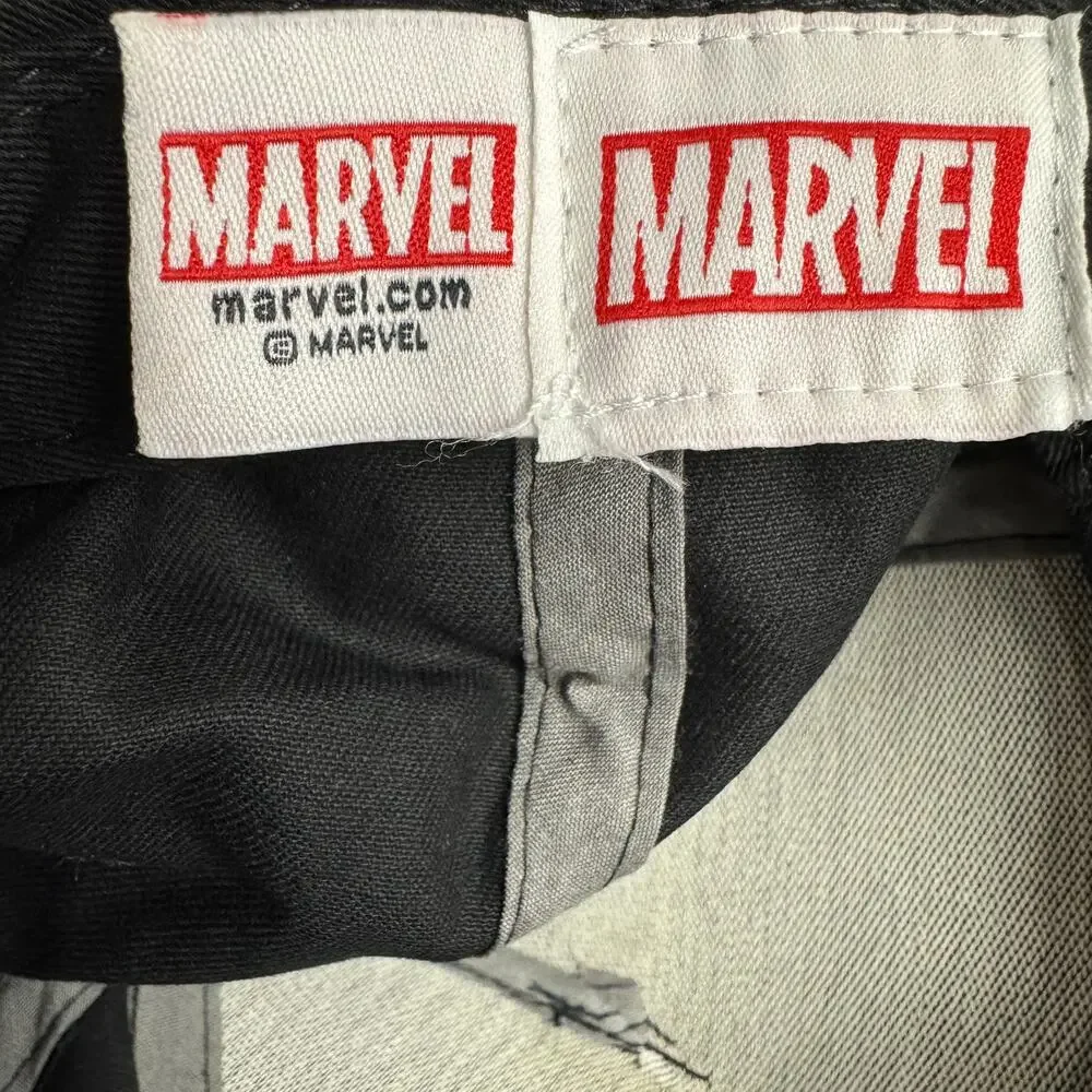 Men's Marvel Punisher Skull BlackWhite Cap Snapback Cotton Casual Outdoor Hat OS